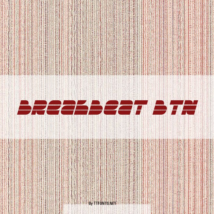 Breakbeat BTN example